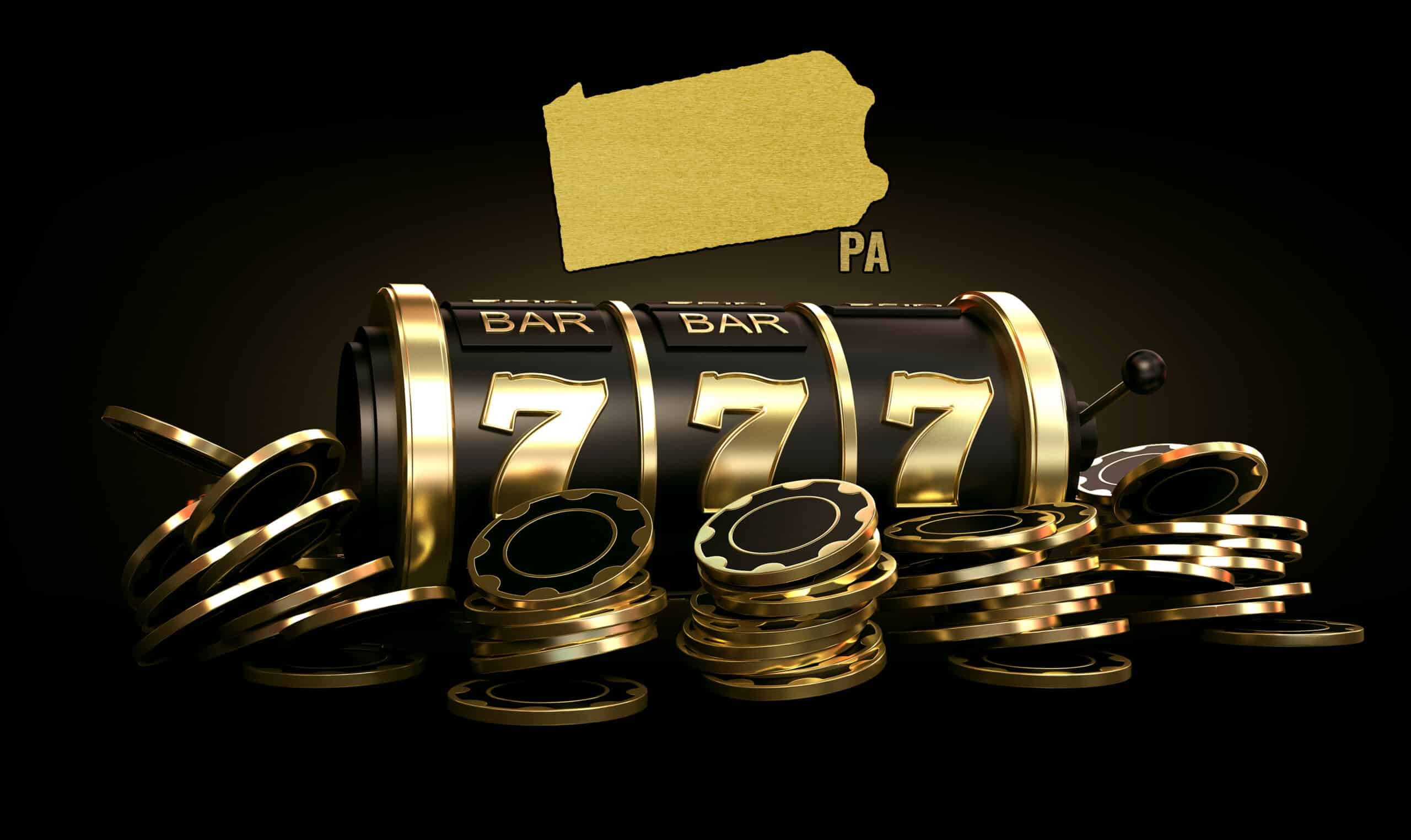 PA online casino revenue